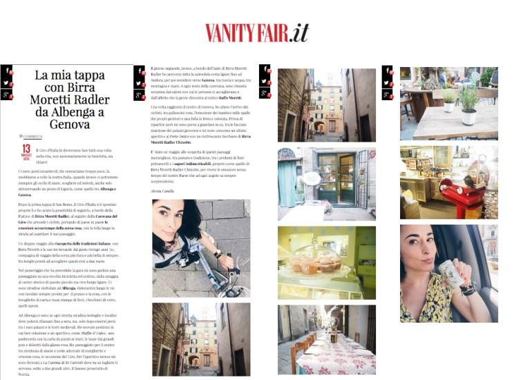 rassegna stampa vanity fair 13 maggio