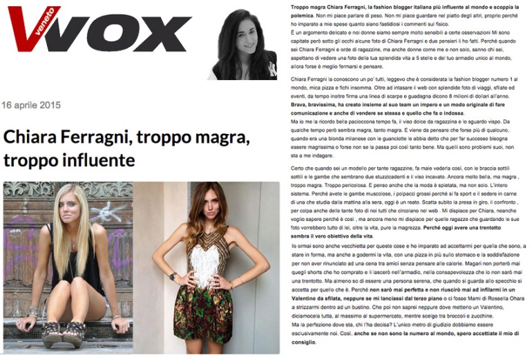 rassegna stampa vvox 16 aprile 15