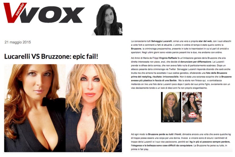 rassegna stampa vvox 21 maggio 15